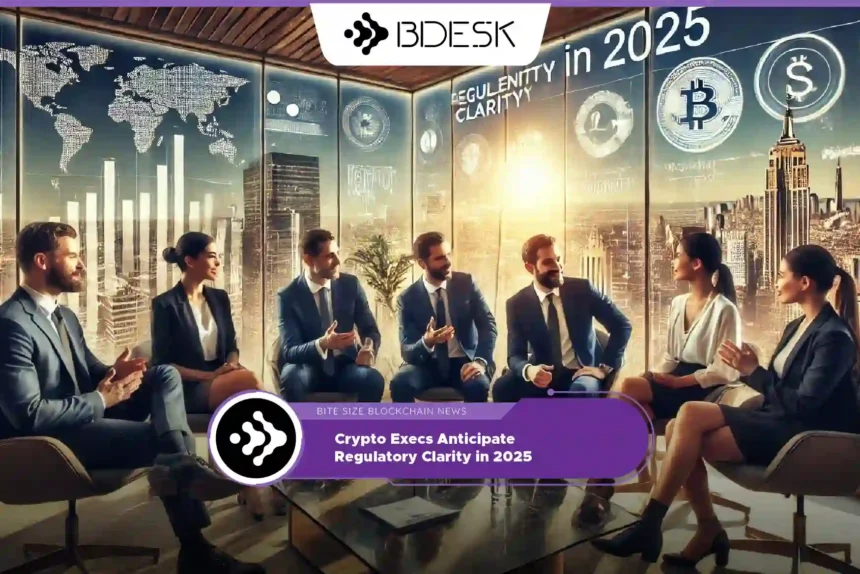 Crypto News 13Desk | Crypto Execs Anticipate Regulatory Clarity in 2025