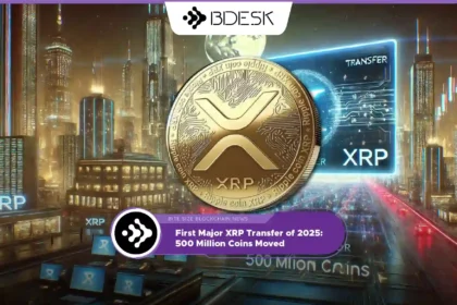 Crypto News 13Desk | First Major XRP Transfer of 2025: 500 Million Coins Moved