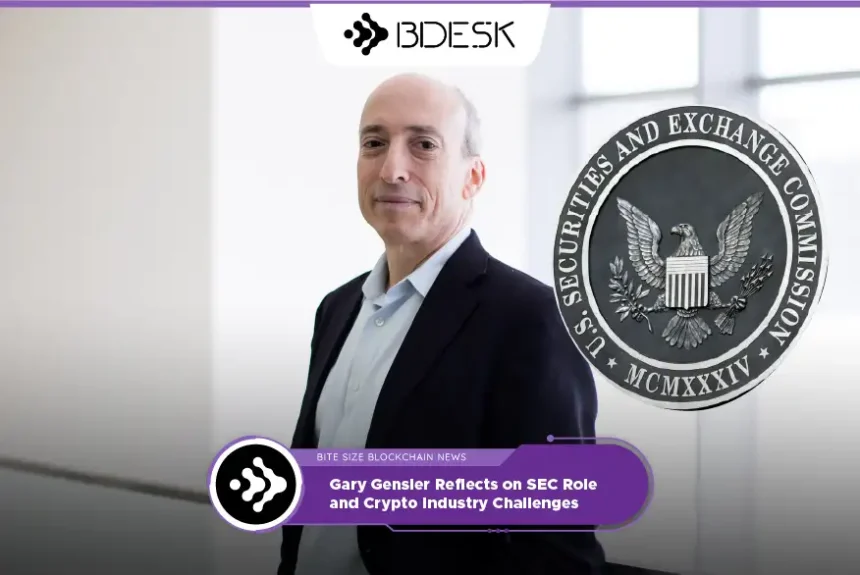 Crypto News 13Desk | Gary Gensler Reflects on SEC Role and Crypto Industry Challenges