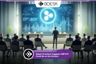 Crypto News 13Desk | Ripple President Suggests XRP ETF Could Be on the Horizon