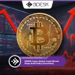 Crypto News 13Desk | $800B Crypto Market Crash: Bitcoin Drops Amid Policy Uncertainty