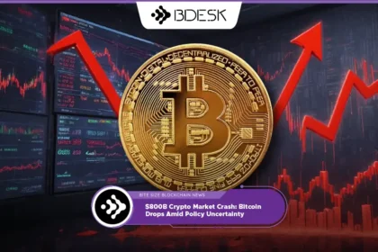 Crypto News 13Desk | $800B Crypto Market Crash: Bitcoin Drops Amid Policy Uncertainty