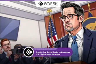 Crypto News 13Desk | Crypto Czar David Sacks to Announce U.S. Digital Asset Strategy