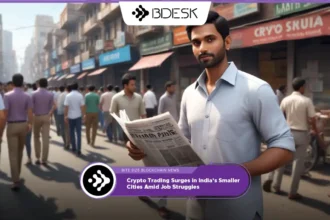 Crypto News 13Desk | Crypto Trading Surges in India’s Smaller Cities Amid Job Struggles