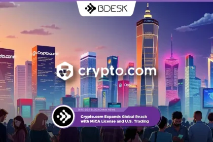 Crypto News 13Desk | Crypto.com Expands Global Reach with MiCA License and U.S. Trading