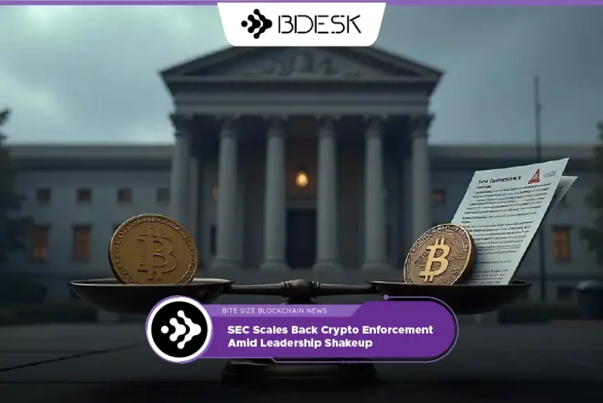 Crypto News 13Desk | SEC Scales Back Crypto Enforcement Amid Leadership Shakeup