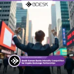 Crypto News 13Desk | South Korean Banks Intensify Competition for Crypto Exchange Partnerships