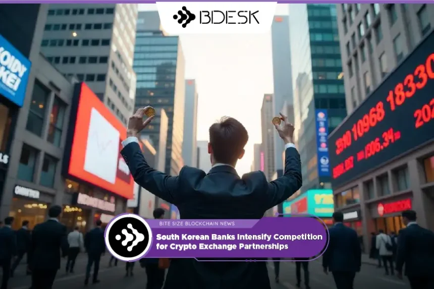 Crypto News 13Desk | South Korean Banks Intensify Competition for Crypto Exchange Partnerships