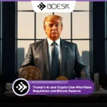 Crypto News 13Desk | Trump’s AI and Crypto Czar Prioritizes Regulation and Bitcoin Reserve