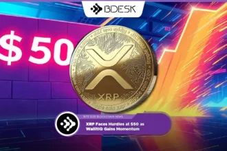 Crypto News 13Desk | XRP Faces Hurdles at $50 as WallitIQ Gains Momentum